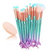 Multicolor Spiral Makeup Brush