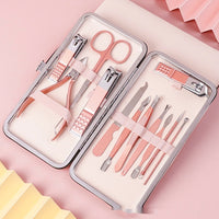 18-Piece Stainless Steel Manicure Set